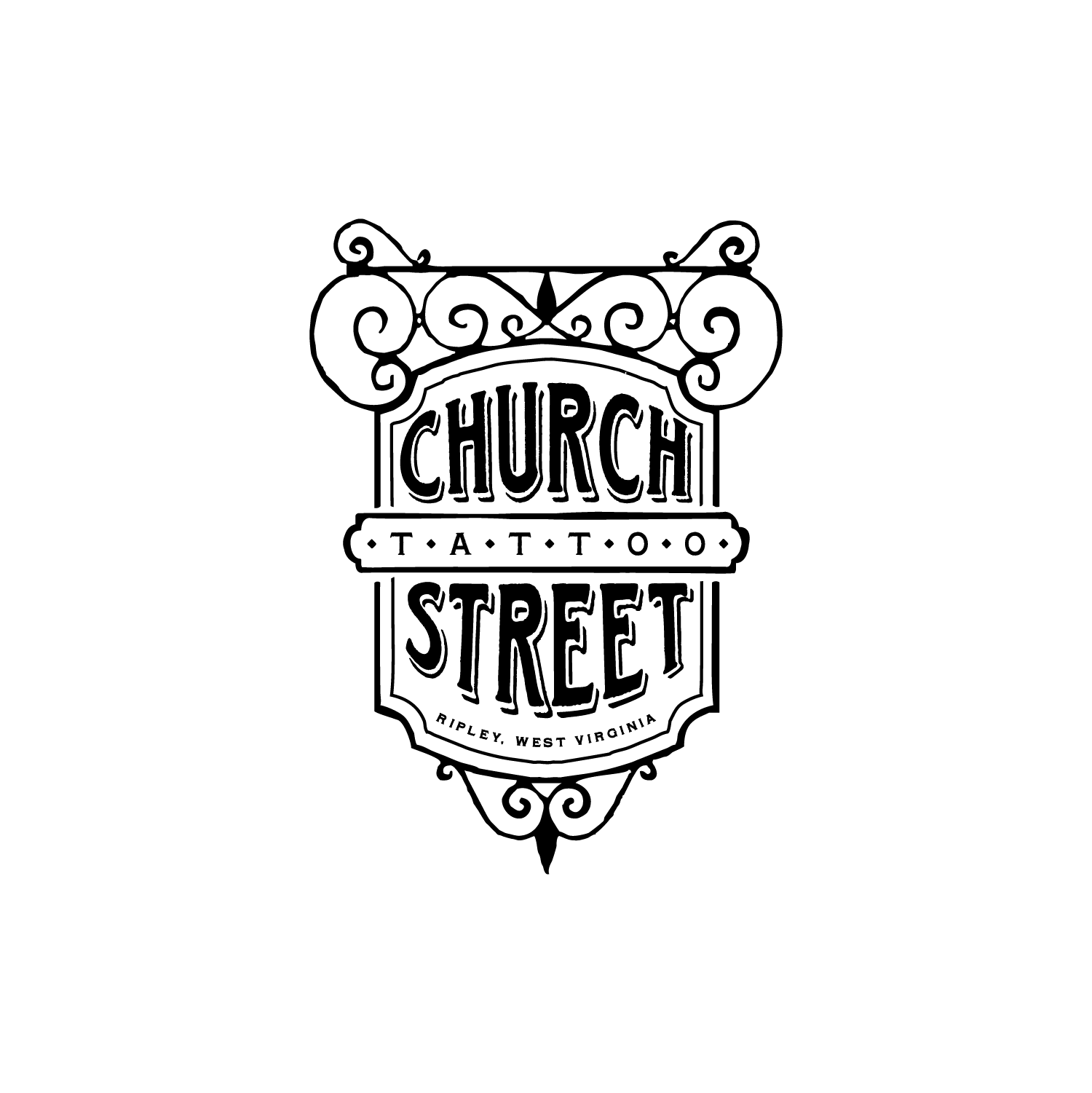 Church Street Tattoo logo by OLSON MCINTYRE
