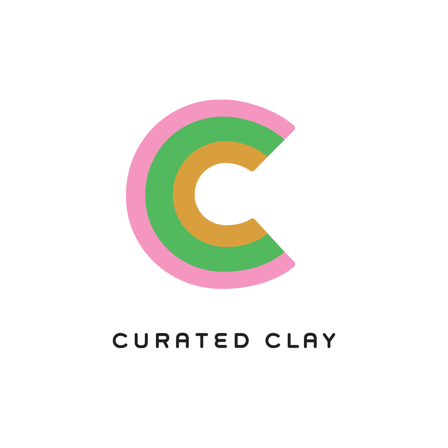 Curated Clay logo by OLSON MCINTYRE